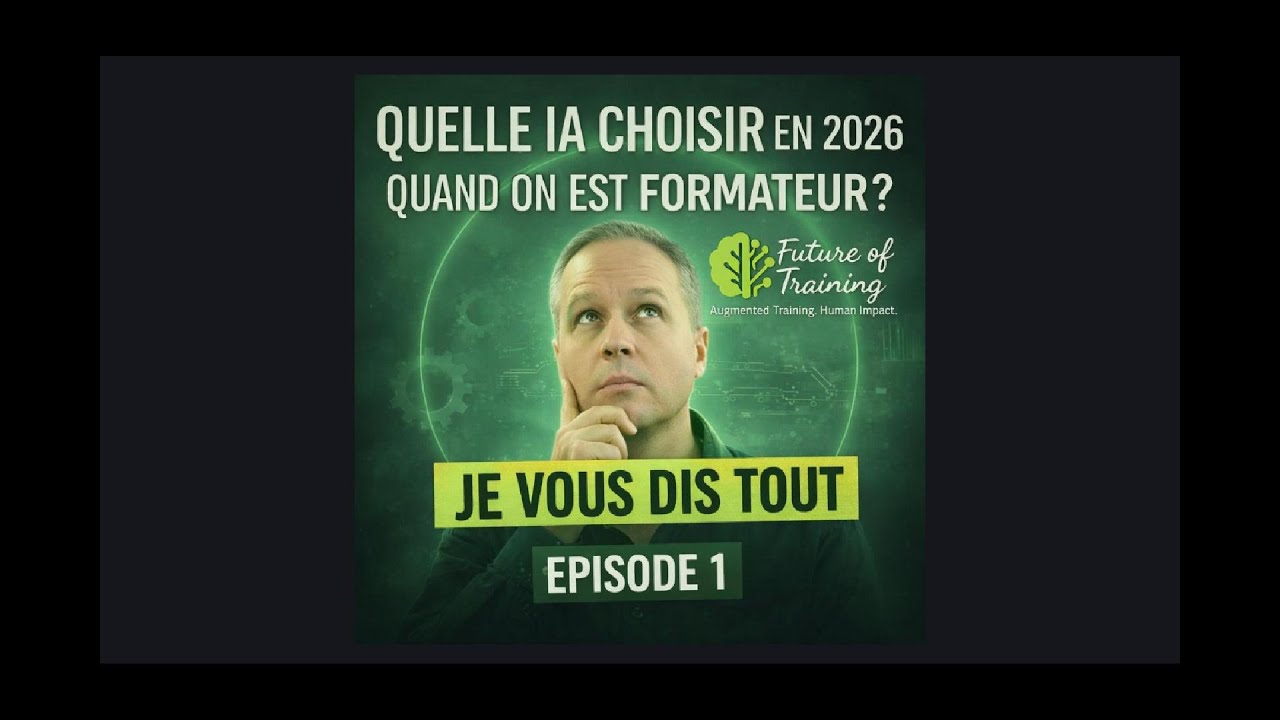 Episode 1 : Quelle IA générative choisir quand on est formateur ou coach ?