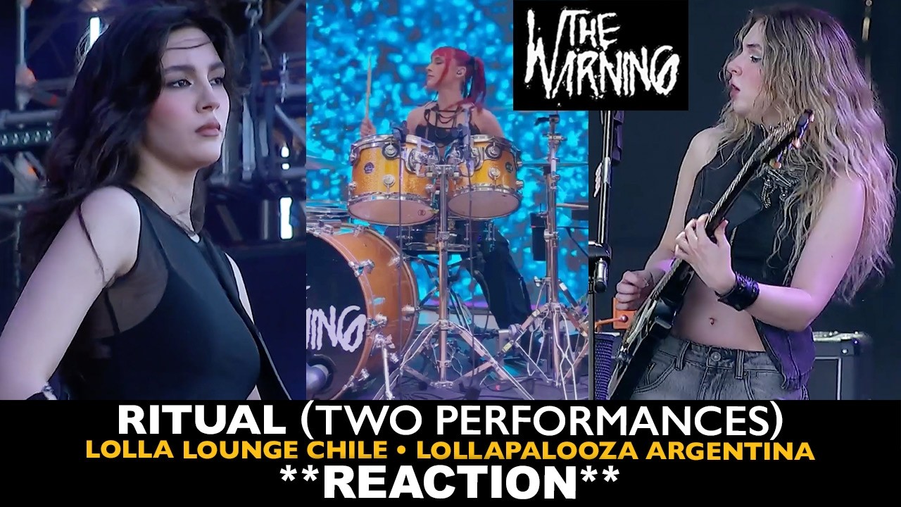 Musicians REACT to The Warning: RITUAL Two Performances: Lolla Lounge Chile, Lollapalooza Argentina