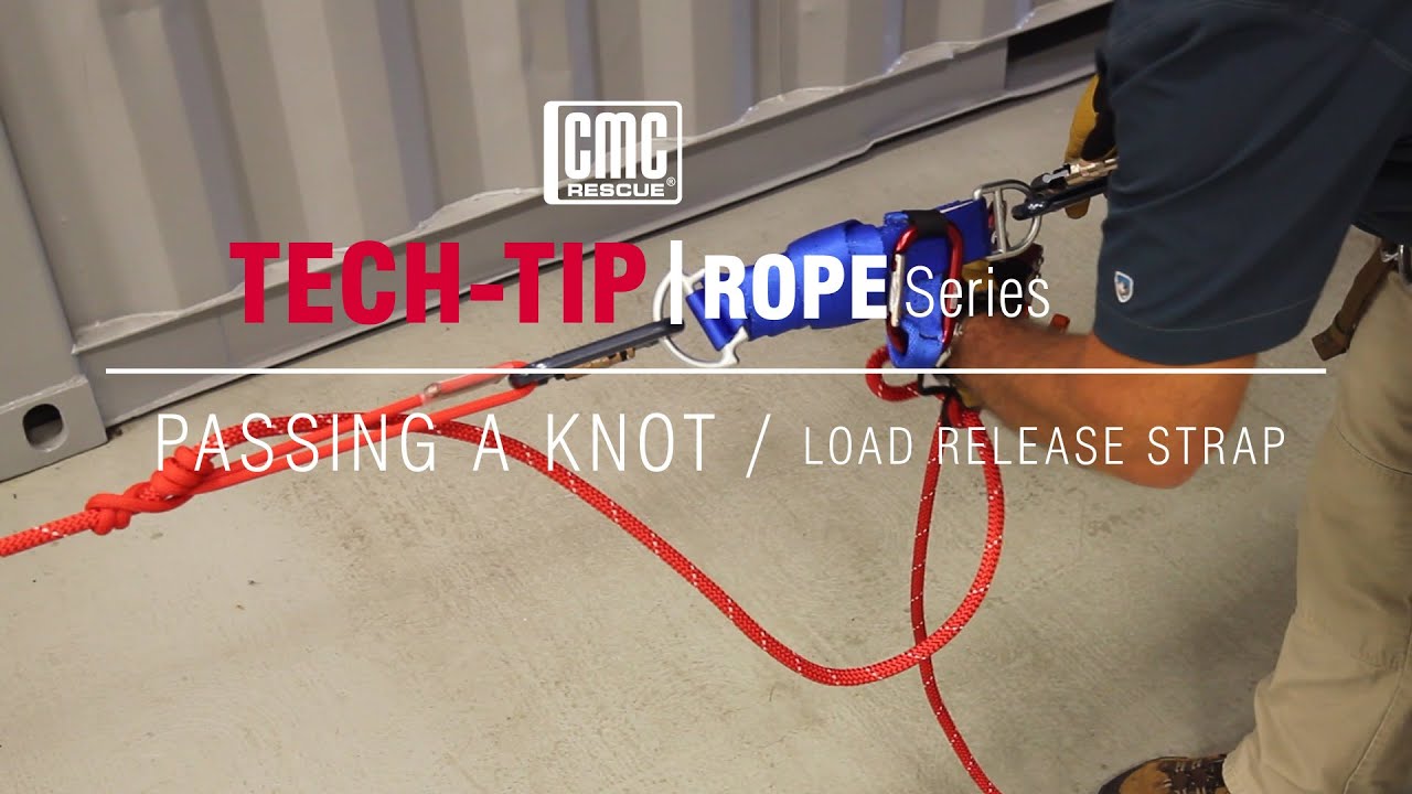 Rope Series: Passing a Knot through the MPD using the Load Release Strap | TECH TIP | CMC