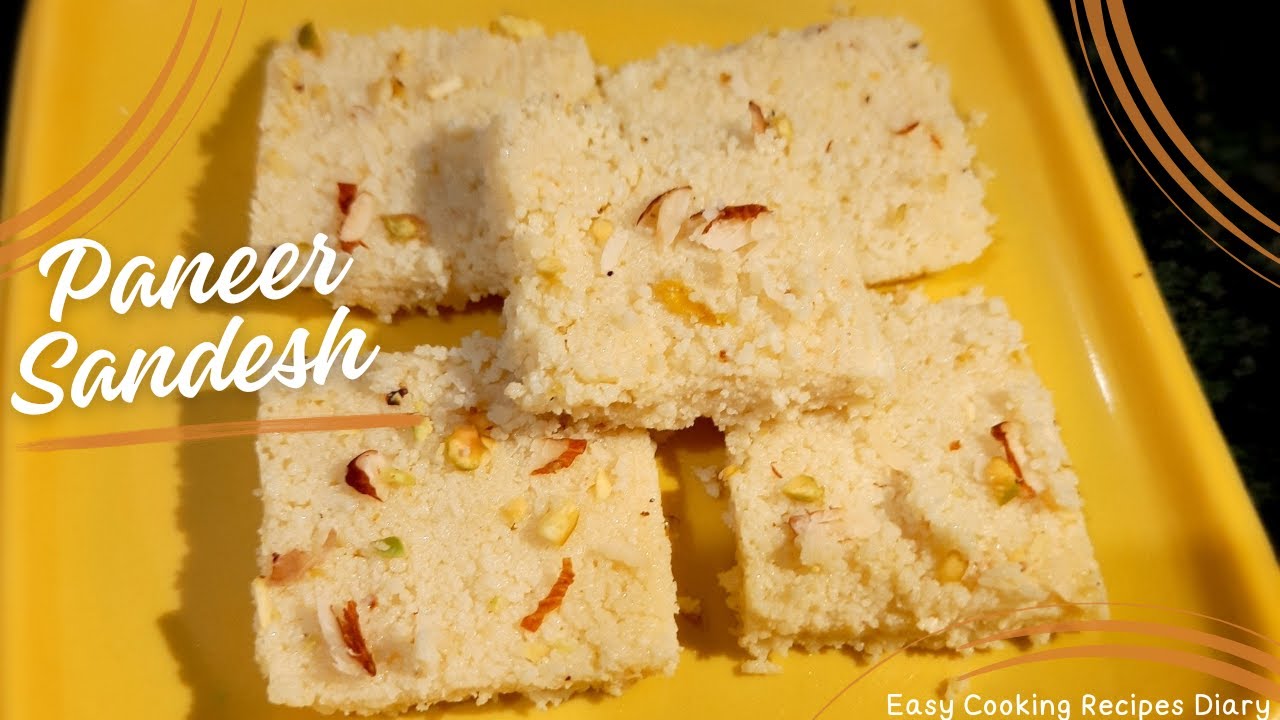 পনির সন্দেশ/Paneer Sandesh-বাড়িতে খুব সহজেই বানিয়ে নিন |Tasty & Easiest Bengali Sandesh |#sandesh