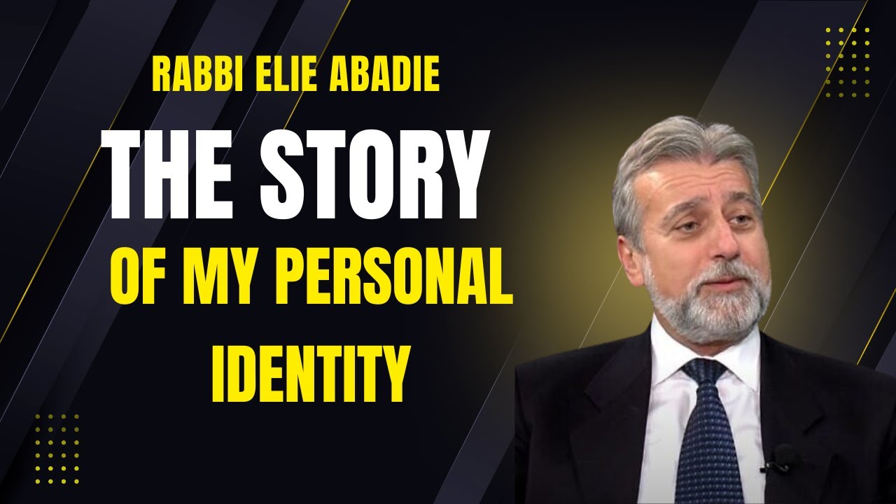 Rabbi Elie Abadie | My personal story about my identity #history #identity #torahforlife