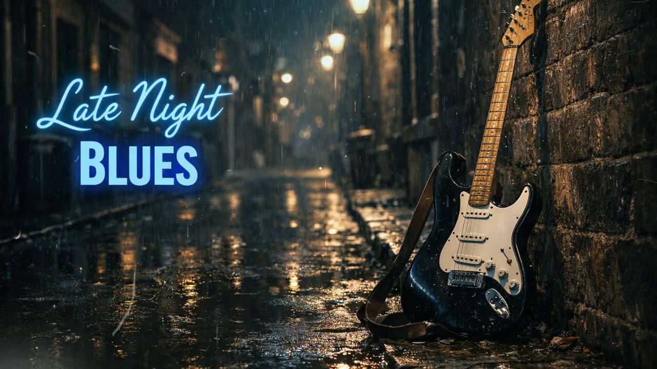 Best Late Night Blues Guitar Mix 4K | Slow Instrumental Blues for Relax, Work & Night Vibes Vol. 13