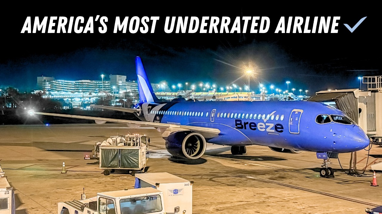 TRIP REPORT | The Most UNDERRATED Airline | Breeze Airways | Airbus A220-300 | Orlando to Scranton