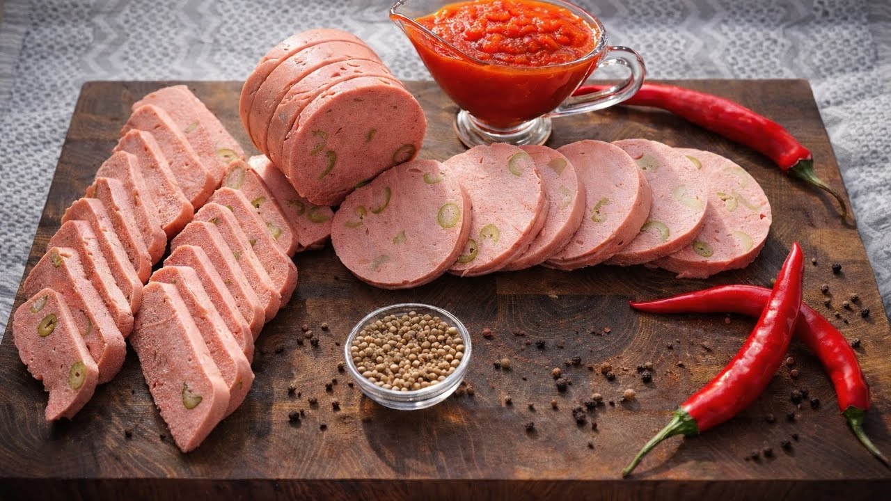 Постная веганская колбаса: мяса нет, а белка море! 💪🌱