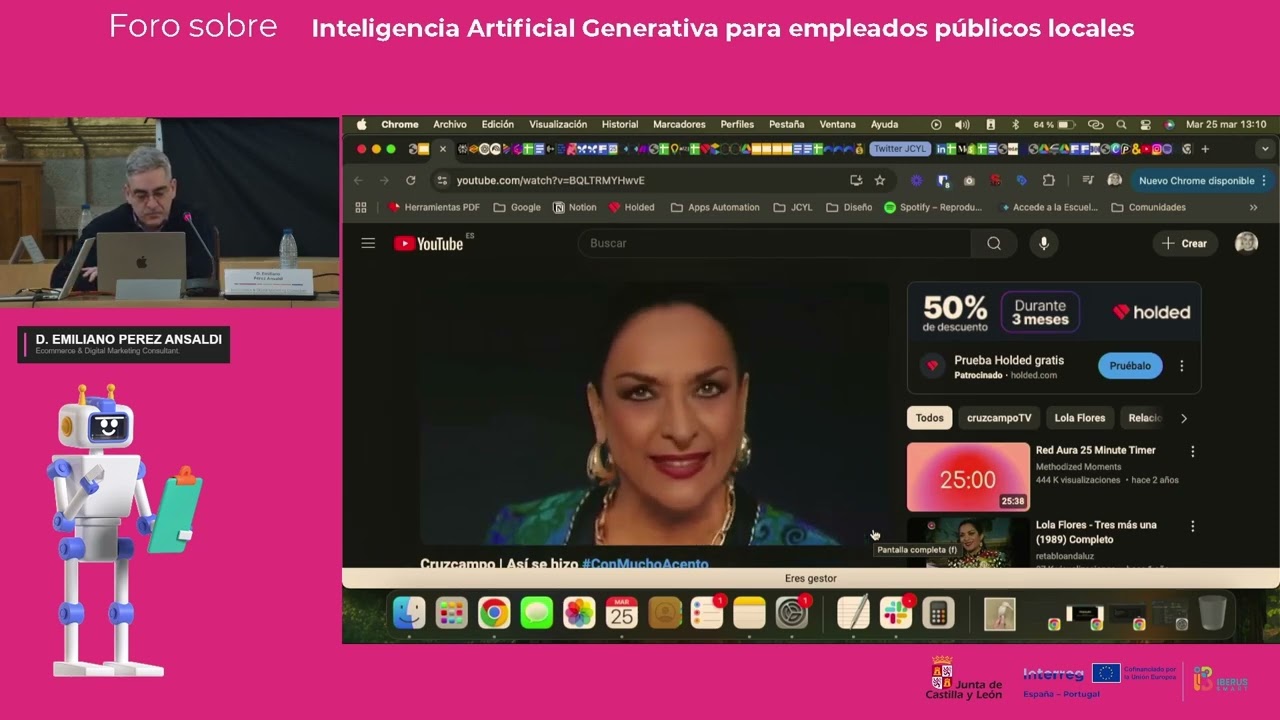 Ponencia práctica: Herramientas de IAG para el empleado de la administración local