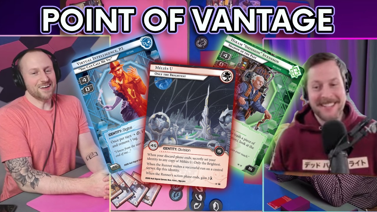 Netrunner - Point of Vantage - LIVE