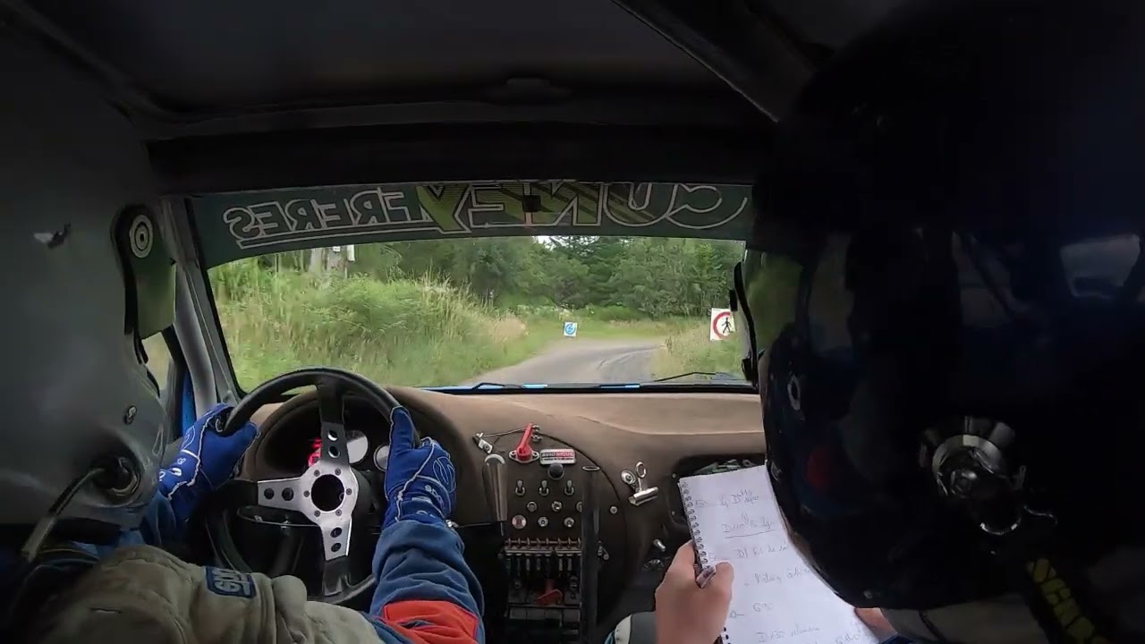 MOREL Nicolas & LAMBERT Jordan Rallye du 14 Juillet 2024 ES5 6ième temps