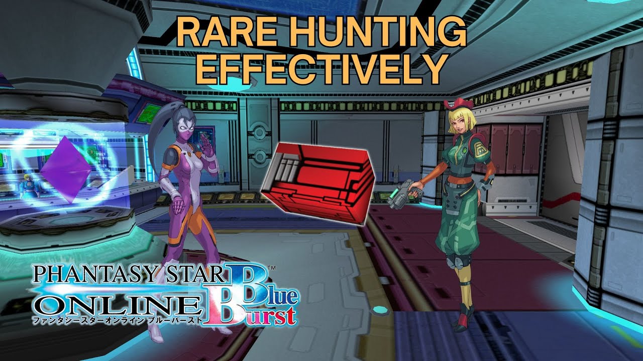 [PSO: Blue Burst] How to Hunt Rares Effectively!