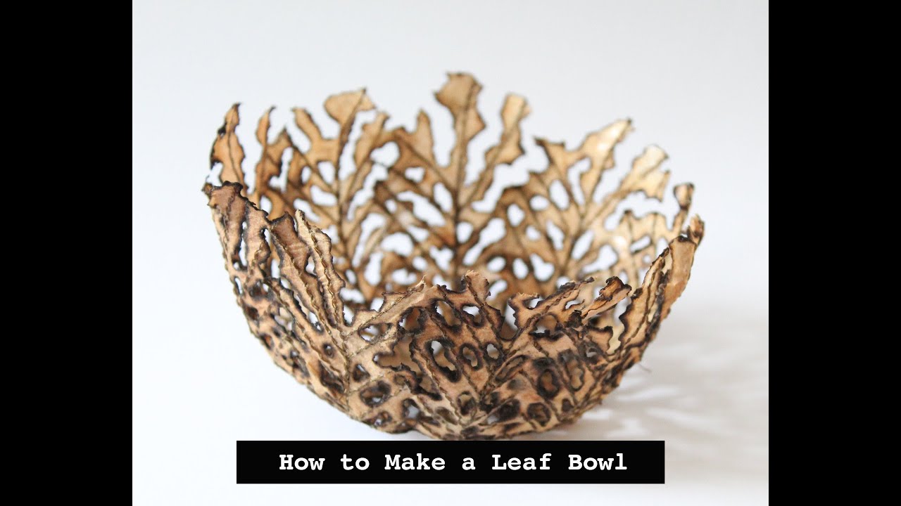 How to Make a Leaf Bowl by Gothic Decay