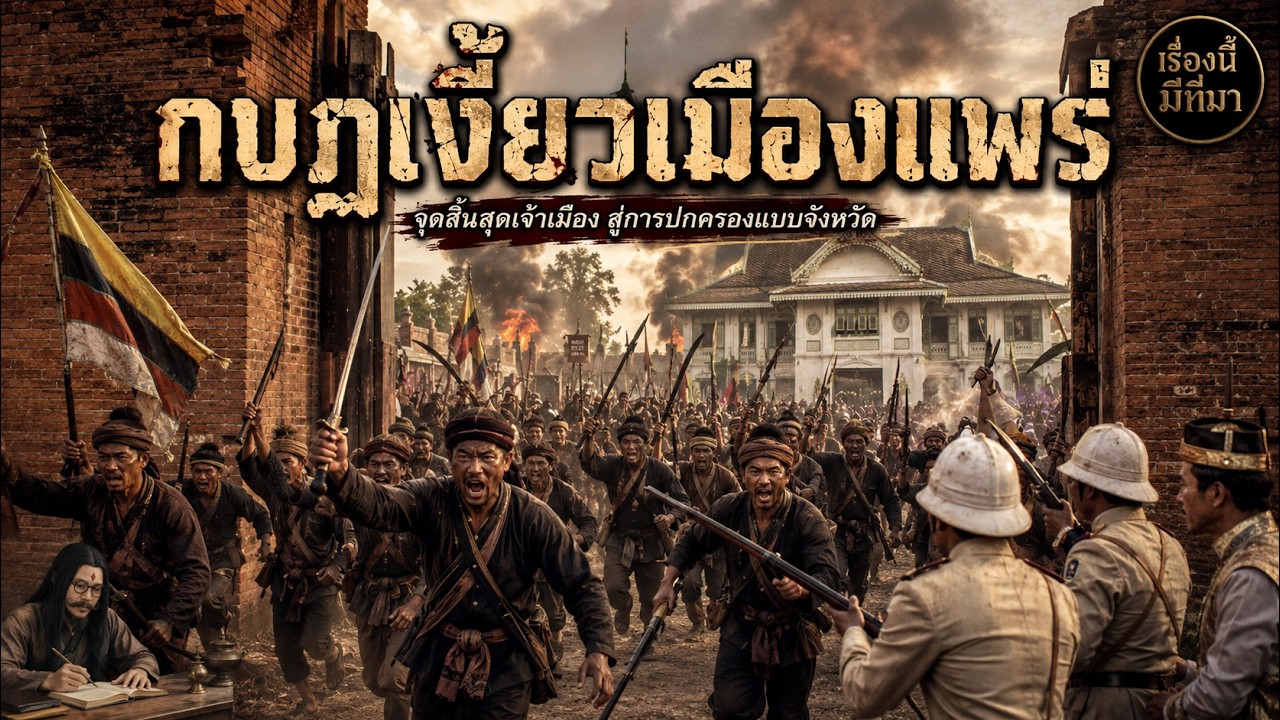 กบฎเงี้ยวเมืองแพร่ - การเปลี่ยนแปลงการปกครองล้านนา ปี 2445 l ตำนานนี้มีที่มา EP.59