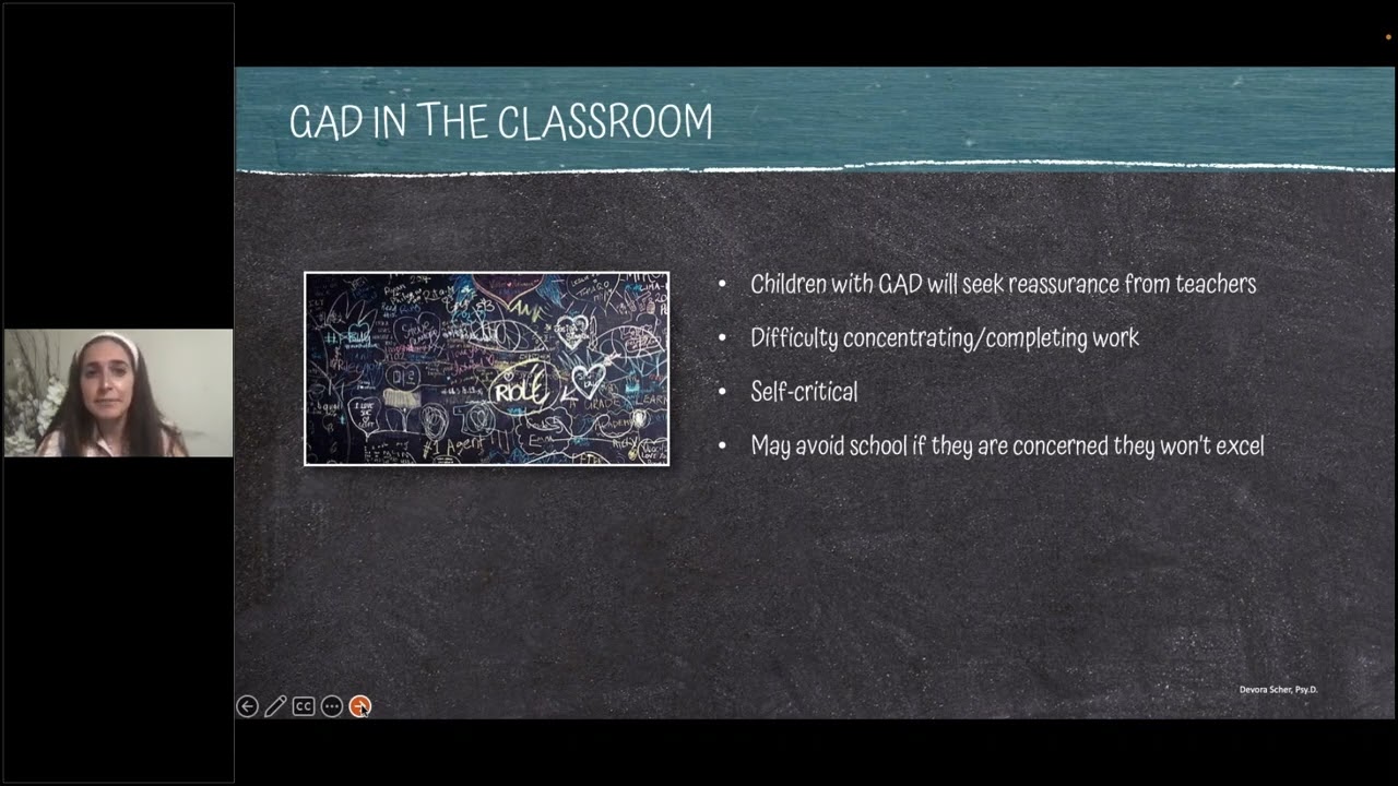 Wednesday Webinar: Identifying & Supporting Children with Anxiety and OCD in the Classroom