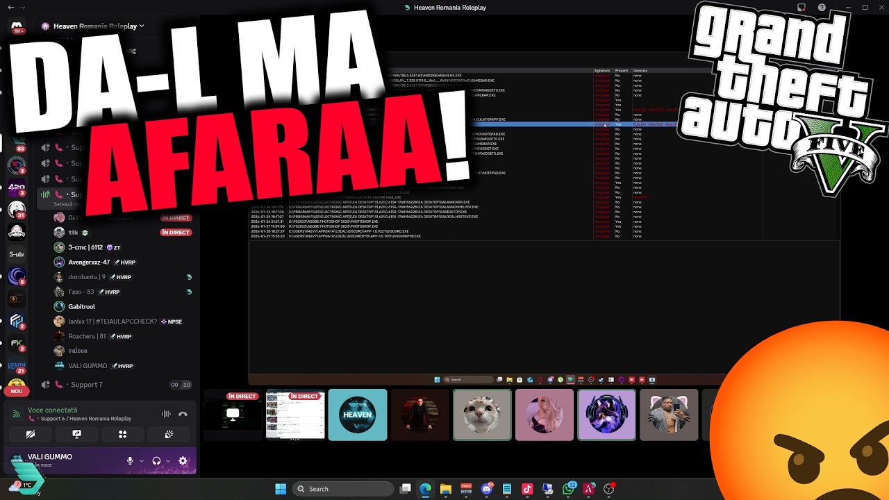 HIGH-STAFF PRINS CU 8 HACK-9URI IN PC PE FIVEM!