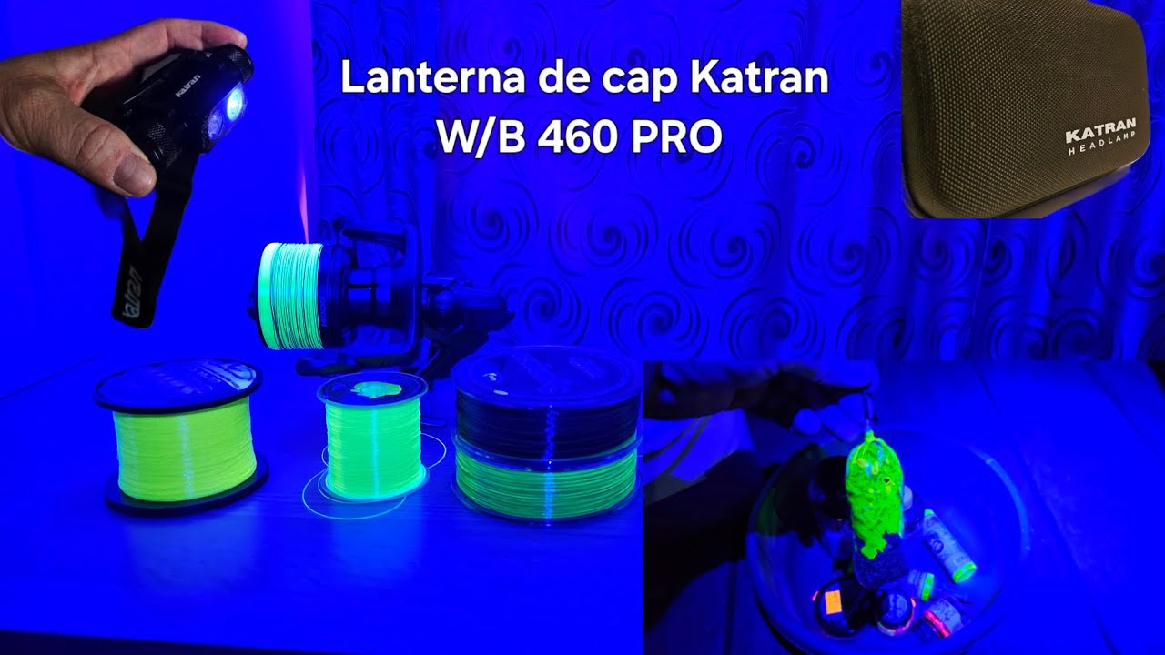 Unboxing + scurt review -  LANTERNA FRONTALA KATRAN HEADLIGHT W/B 460 PRO #katran #carp