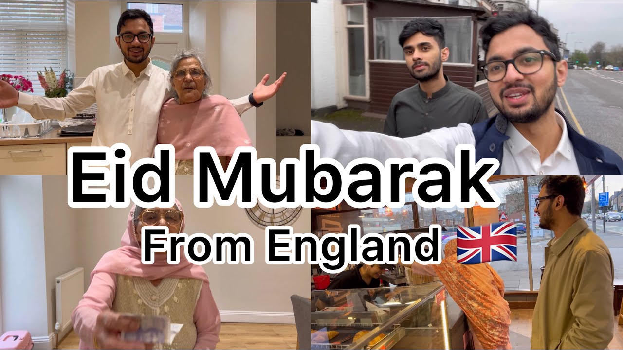 The Most Fun Eid In England Vlog (Eid Money, Food and Celebration)