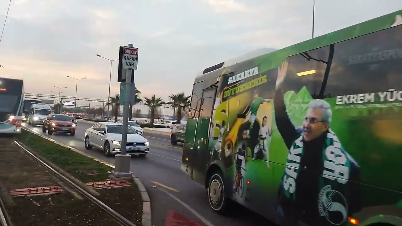 SAKARYASPOR TARAFTARLARI GÖZTEPE DEPLASMANINDA ( 14.01.2023 )