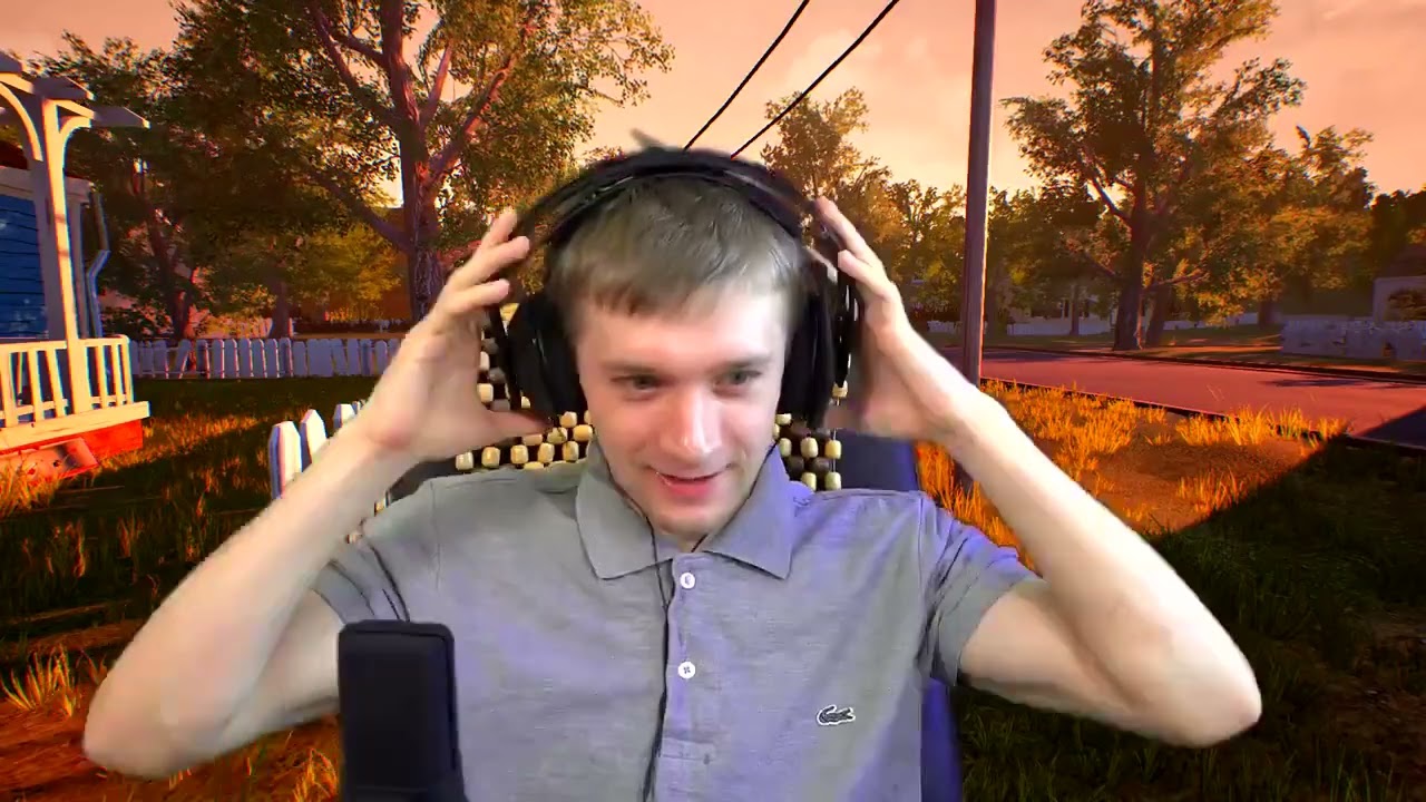 ЧЕГО ИСПУГАЛСЯ ПАПА ПРИВЕТ СОСЕД! (Перезалив от FFGTV)