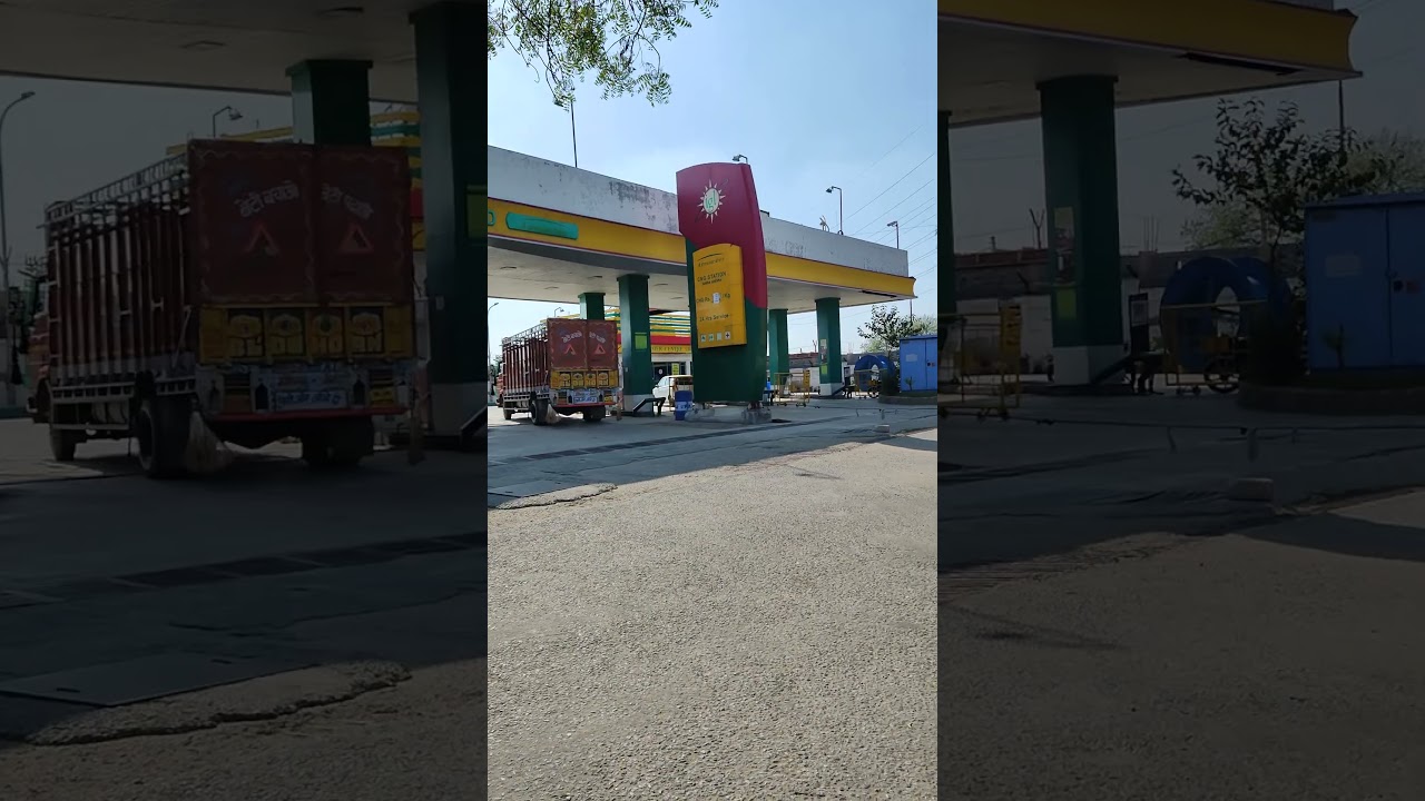 CNG pump station near ghevra