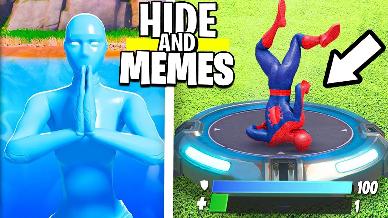 HIDE AND MEMES aber NICHT LACHEN!