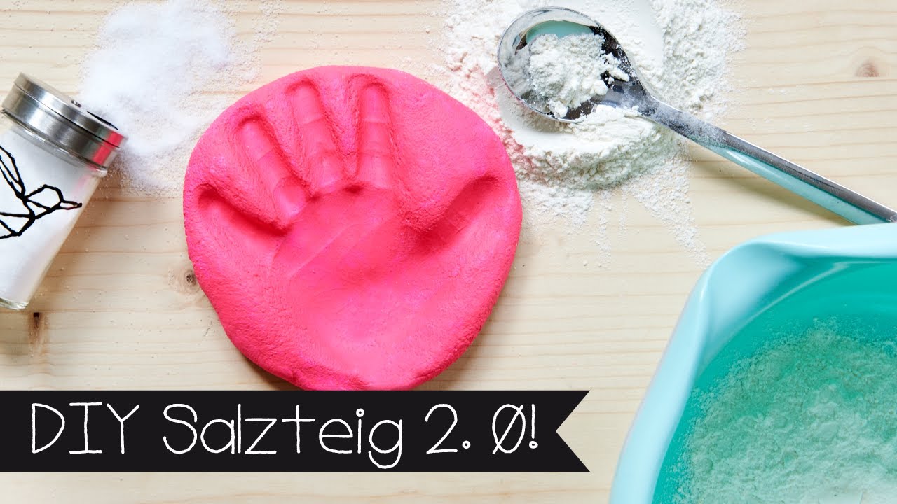 DIY | SALZTEIG 2.0 | HANDABDRUCK | FUßABDRUCK | ERINNERUNG I Basteln