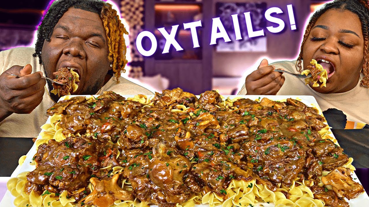 SOUL FOOD!! TENDER OXTAILS AND GRAVY | HASHTAG THE CANNONS | MUKBANG EATING SHOW