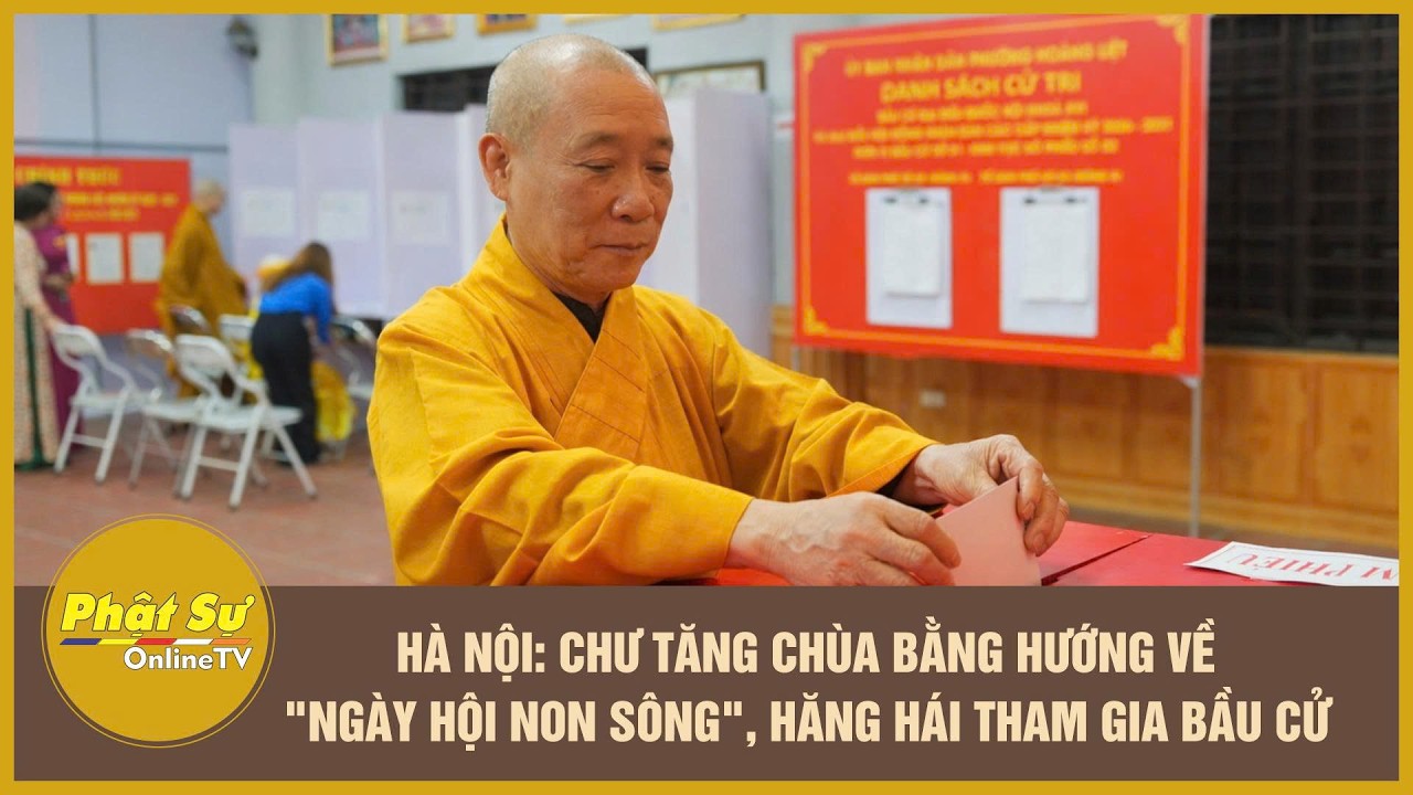 Hà Nội: Chư Tăng chùa Bằng hướng về 