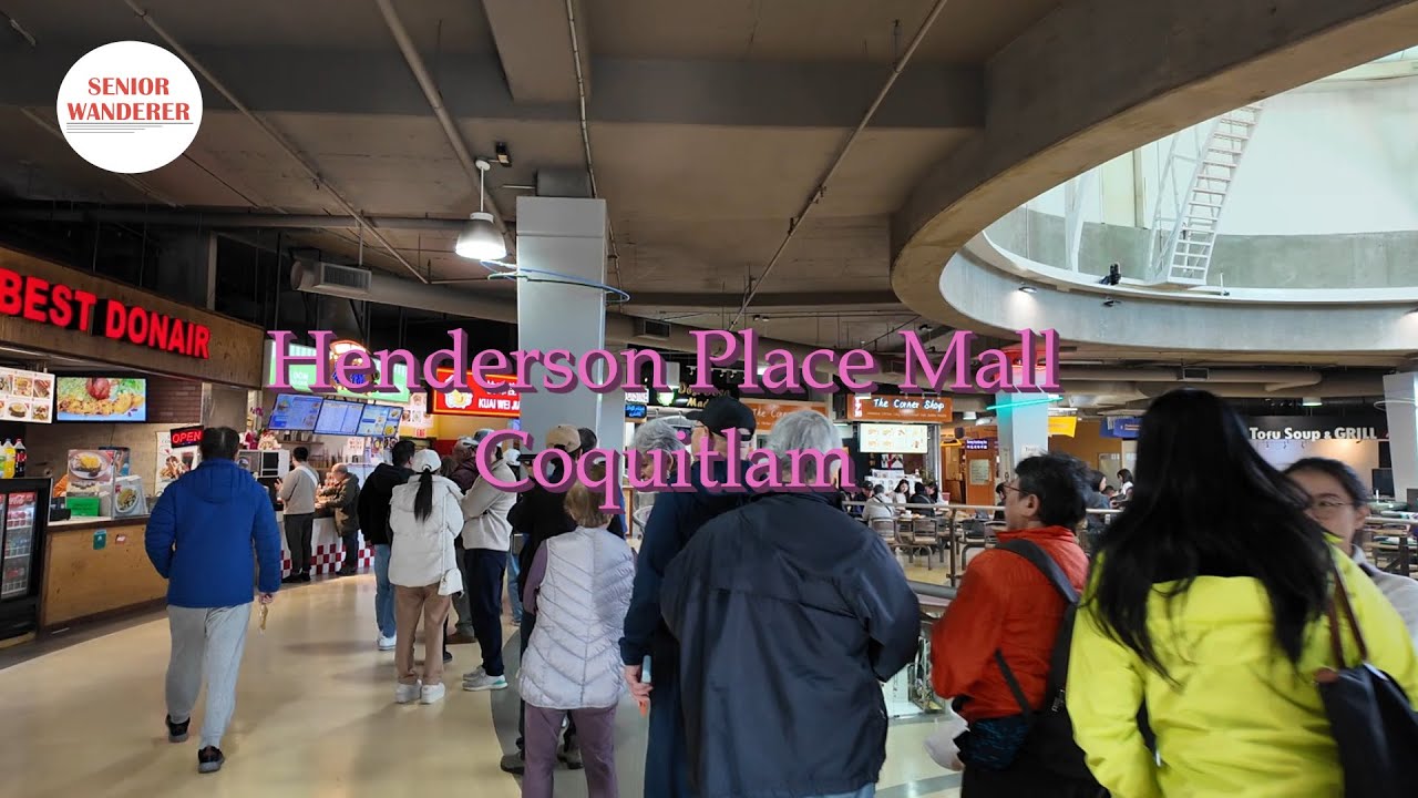 Vancouver street walk, EP355 - Henderson Place Mall, Coquitlam