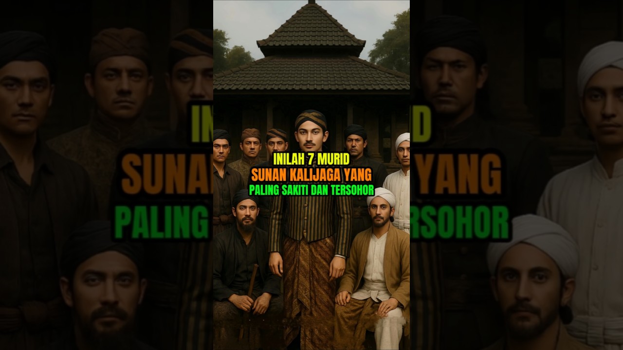 Inilah 7 Murid Sunan Kalijaga Yang Paling Sakti Dan Tersohor #WaliSongo #sejarahnusantara #kisahnabi