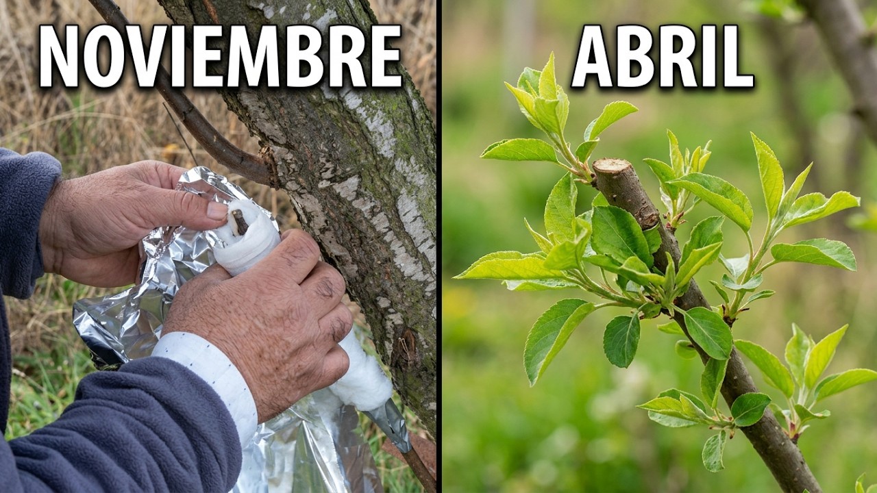 La Mejor Epoca para Injertar Frutales y técnica adecuada | Tutorial y demostración trucos y consejos