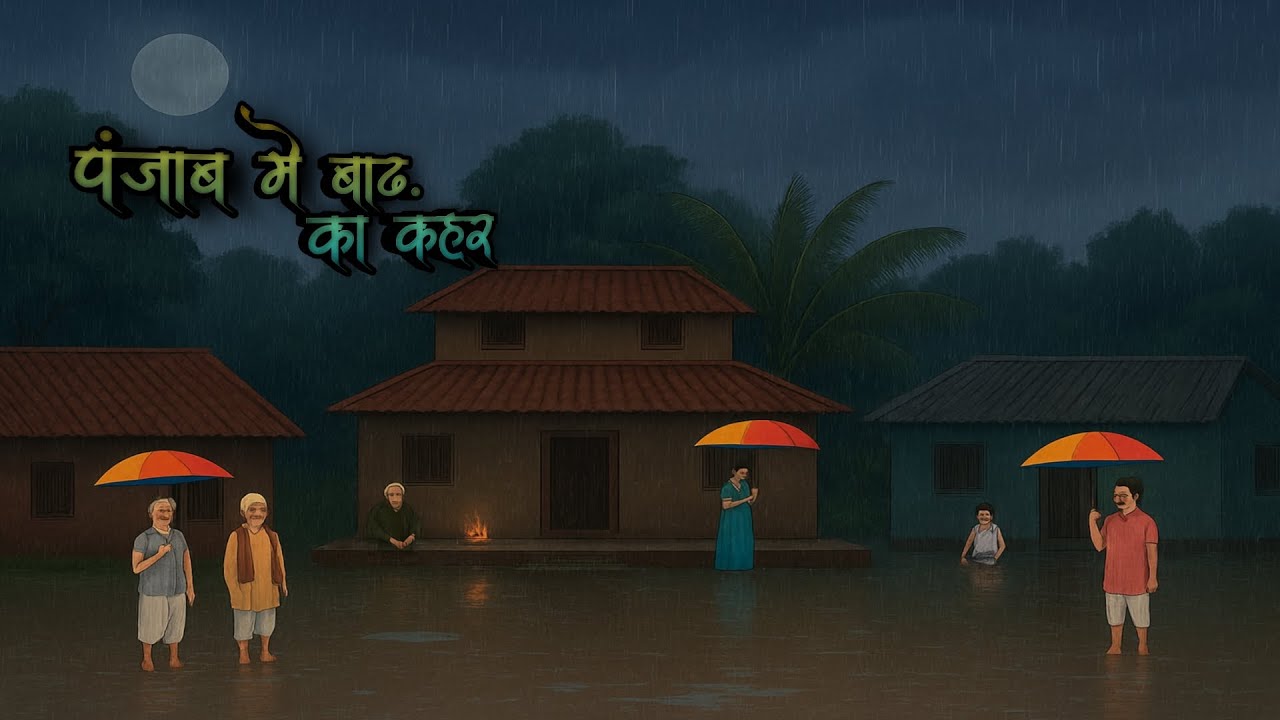 पंजाब में बाढ़ का कहर | Punjab mai badh ka kahar | Moral Story | Hindi Kahaniyan | Hindi Stories
