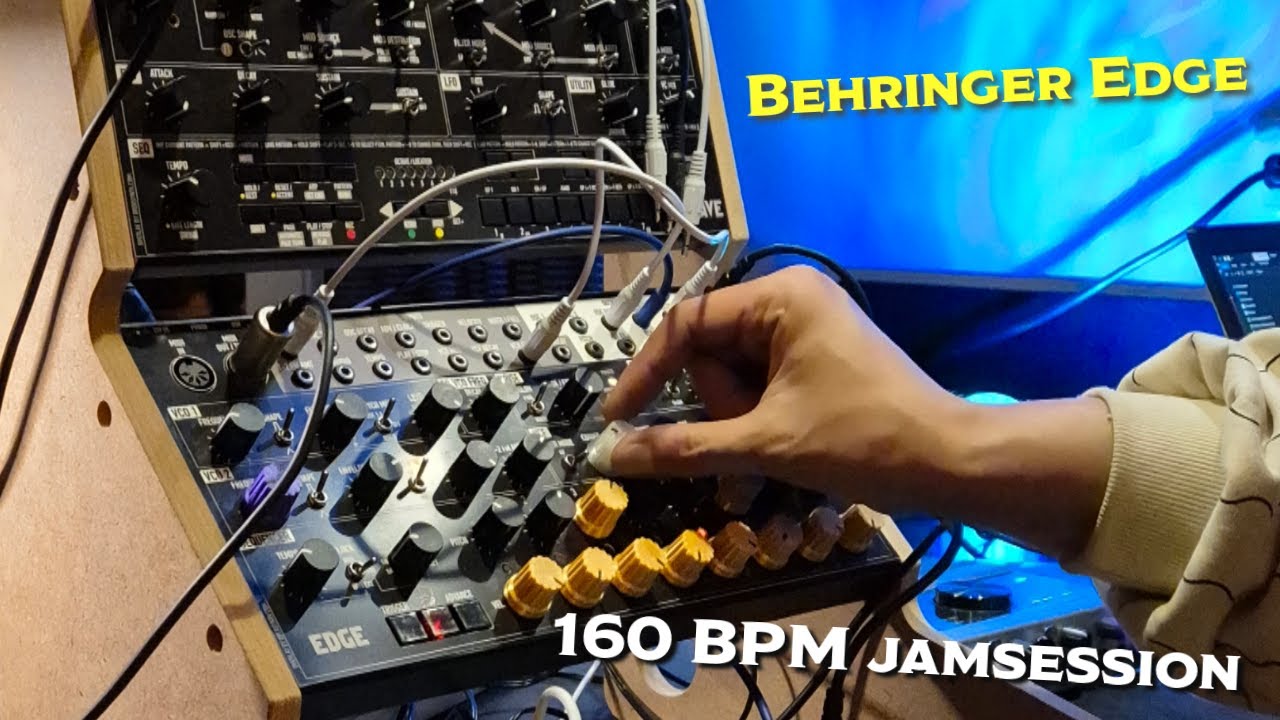 Behringer EDGE - 160bpm jam session