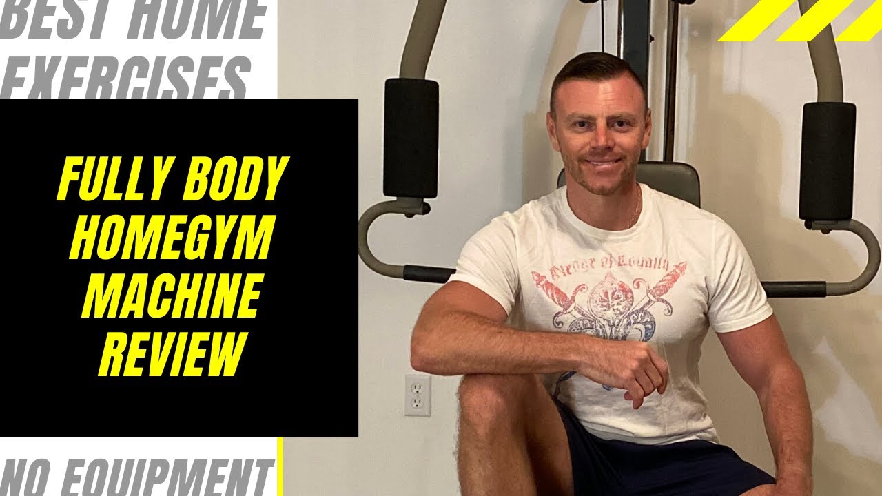FULL BODY WORKOUT MACHINE REVIEW VIDEO Marcy Exercise Home Equipment!
