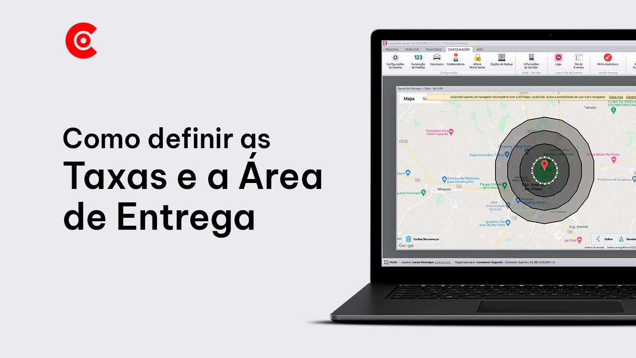 Como Definir as Taxas e a Área de Entrega no MenuDino? | Suporte Consumer