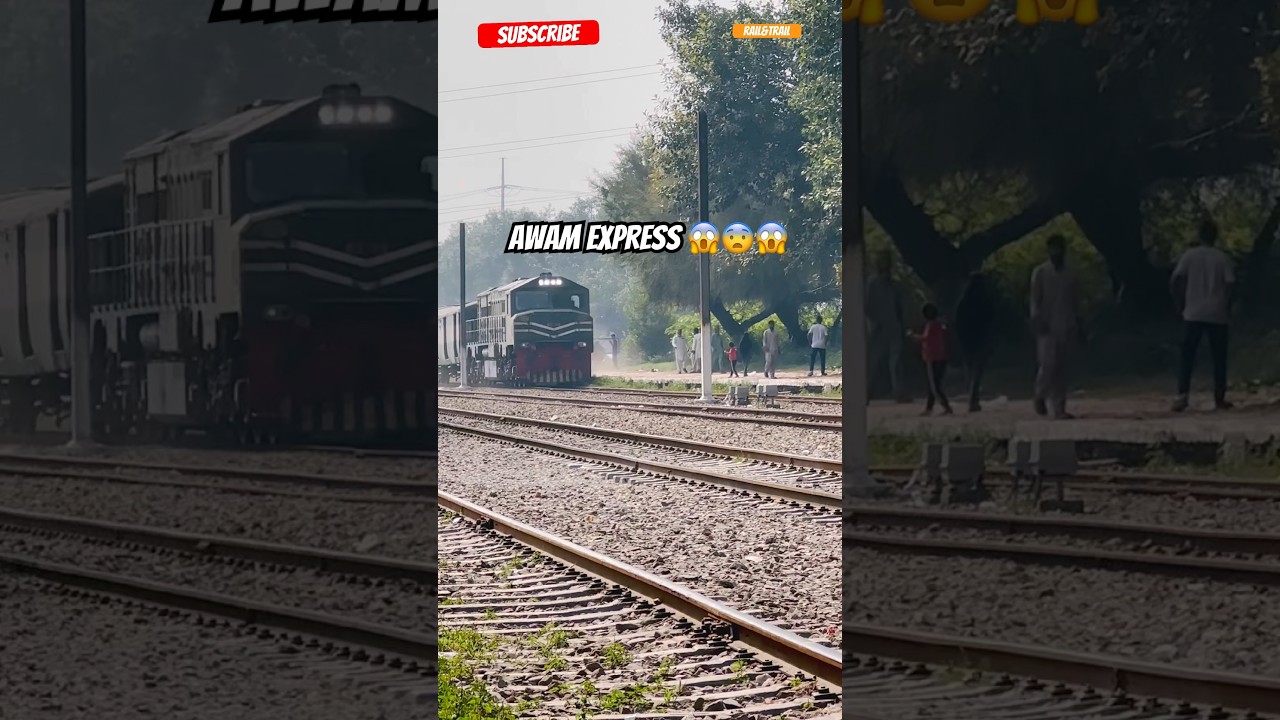 Awam express 13 UP #pakistanrailways #train #railway #railvlogger