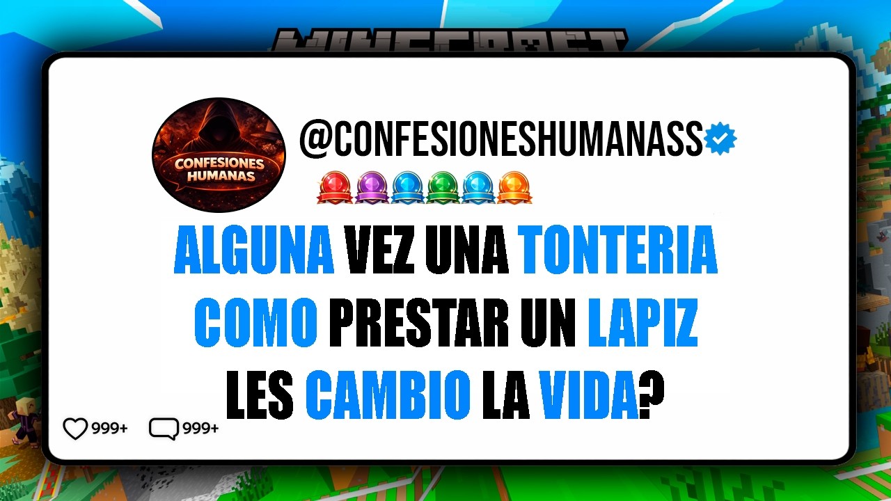 alguna vez una TONTERIA como prestar un LAPIZ les cambio la VIDA????