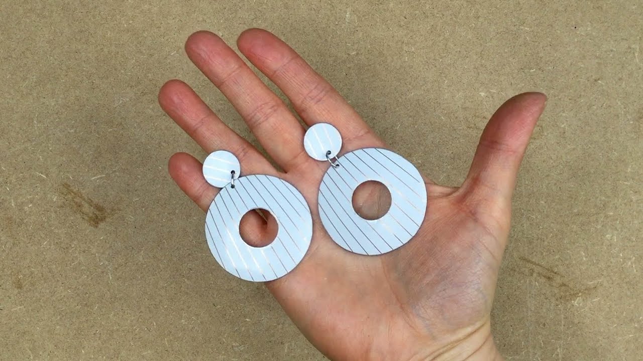 Tolle Ohrringe aus einer alten Blechdose #schmuck #diyschmuck #albstadt #zwiefalter #ohrringe