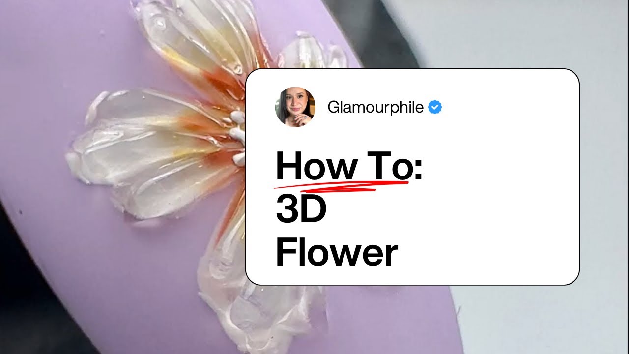 How To: 3D Lilac Flower