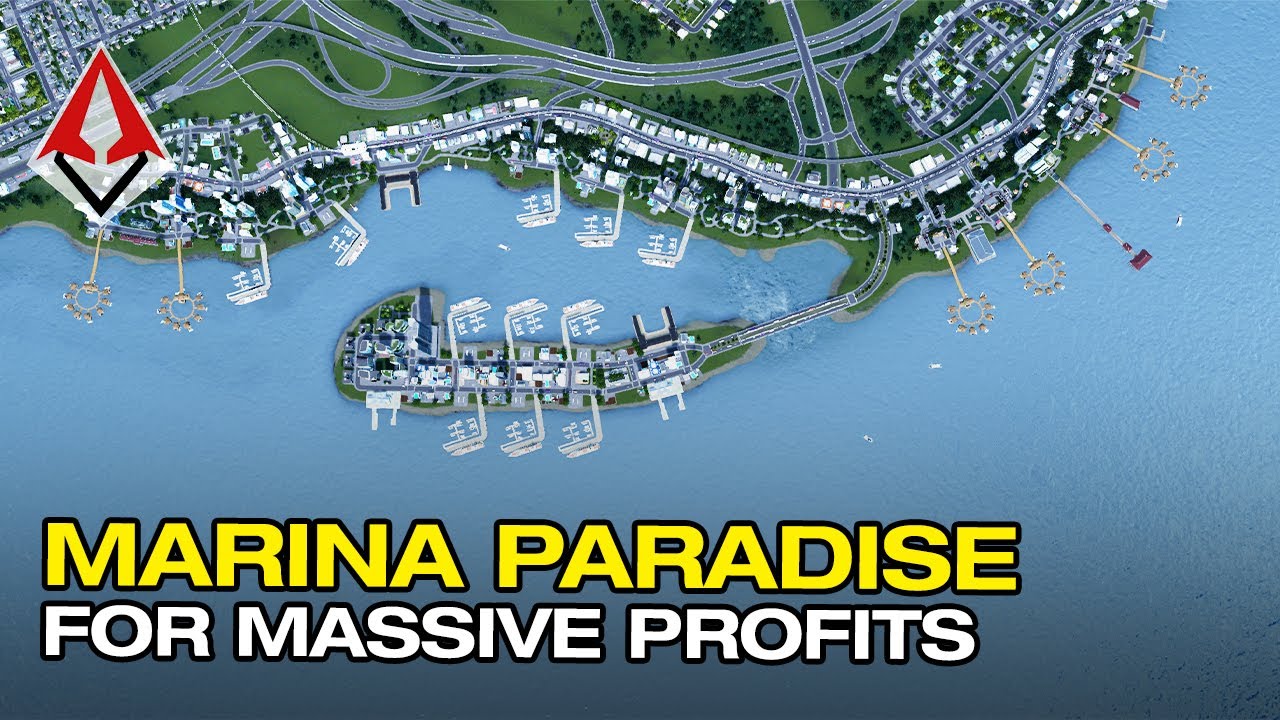 Building the Ultimate Marina Paradise for Massive Profits in Hilly Strait City Ep 12