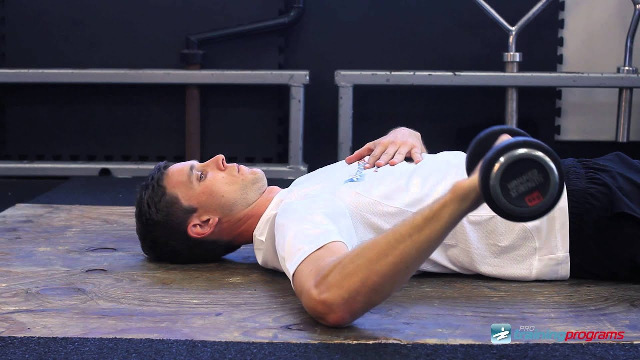 Dumbbell Internal & External Shoulder Rotations