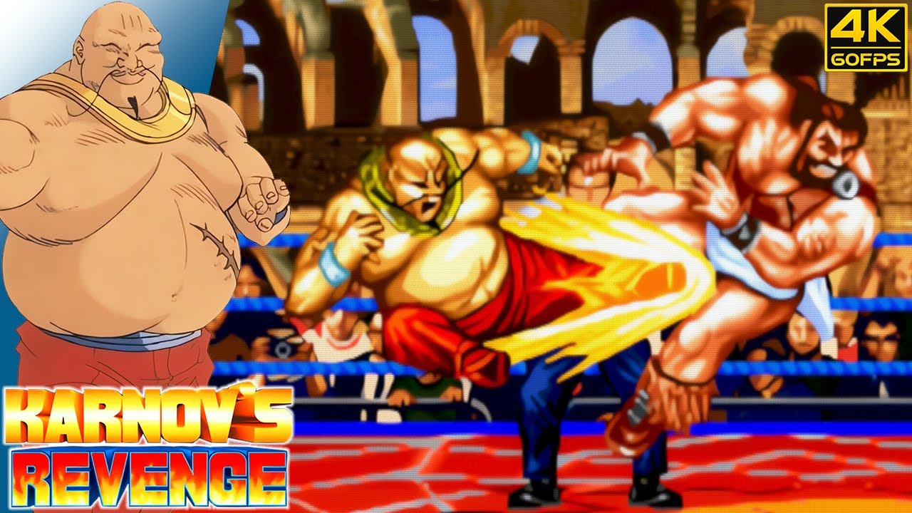Karnov's Revenge - Karnov (Arcade / 1994) 4K 60FPS