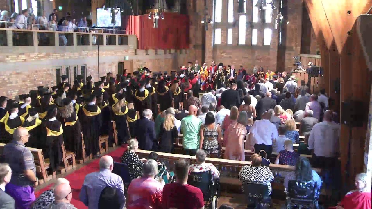 Keele University Graduation, 19th July 2022 9:30am
