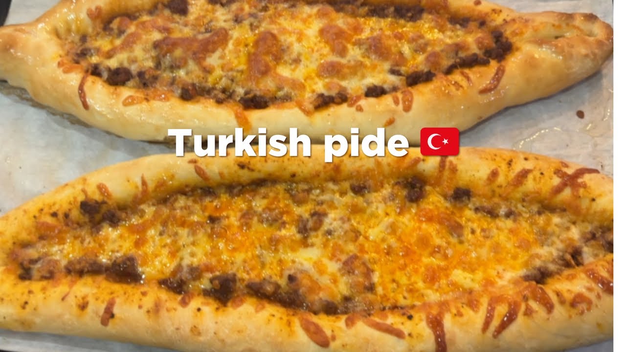 Delicious Turkish Pide 🇹🇷 |pizza|