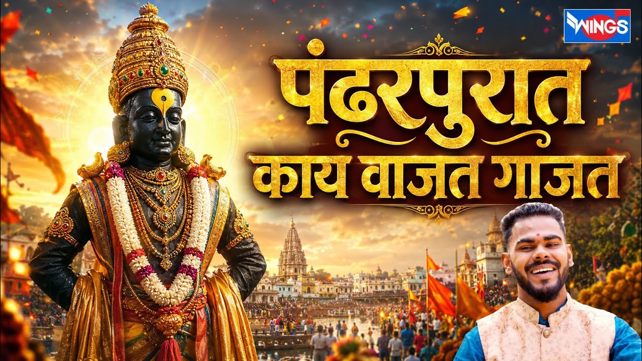 Pandharpurat Kay Vajat Gajat | पंढरपुरात काय वाजत गाजत  | विठ्ठल गाणी  Vithalchi Gani | Vitthal Song