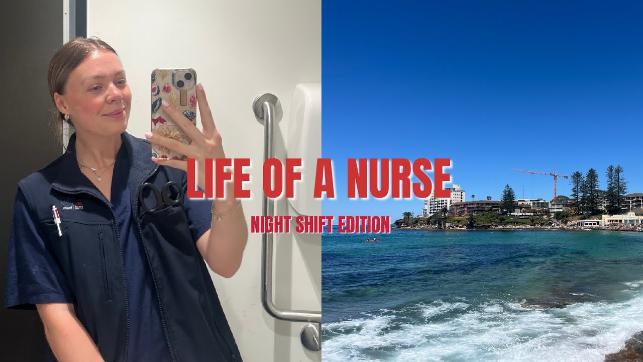 NIGHT SHIFT NURSING | a week in my life as a UK nurse in Australia 