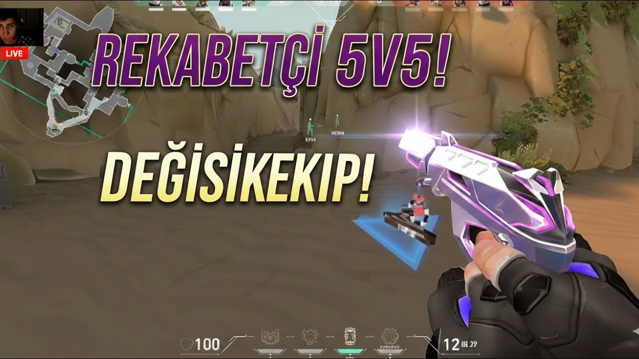 REKABETÇİ 5V5! | EKİPLER DEĞİŞİK | VALORANT!