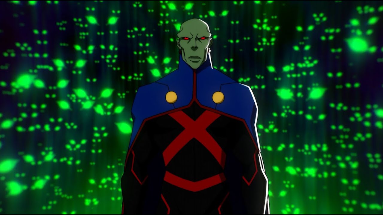 Martian Manhunter Powers and Fight Scenes - Young Justice