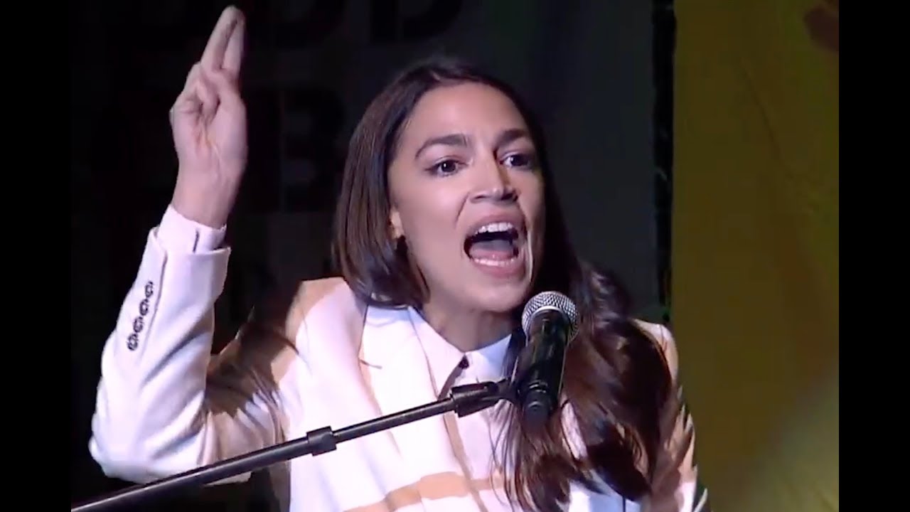 Ocasio-Cortez blows roof off building with EPIC speech