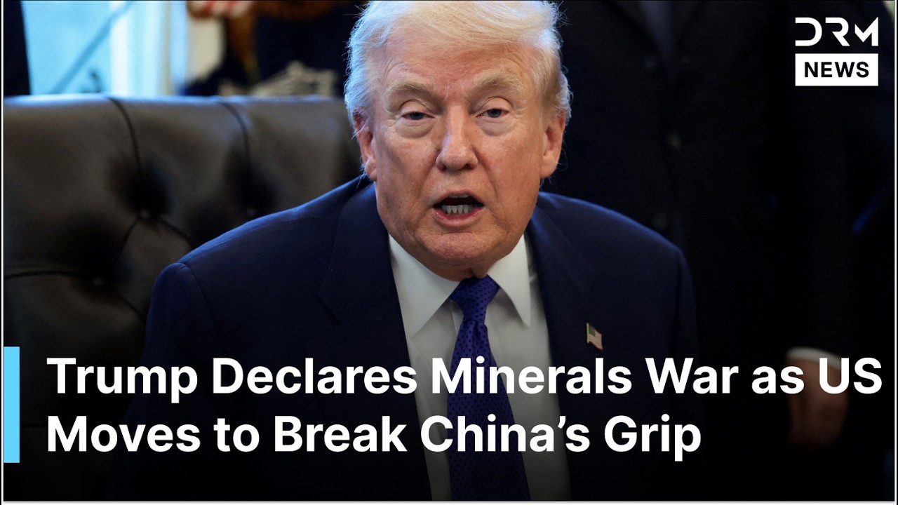 BREAKING NEWS: Trump Declares Critical Minerals War as US Moves to Break China’s Grip | AC1G