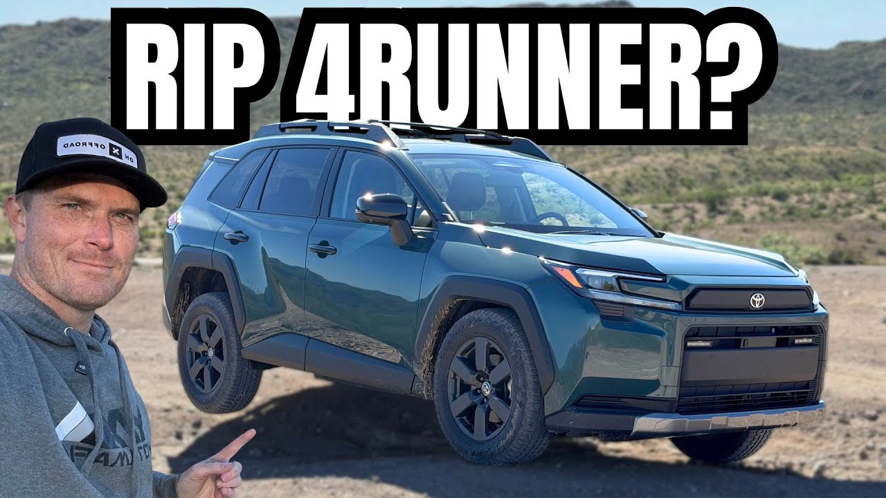 Новый RAV4 Woodland — достойная замена 4Runner? Расход топлива и внедорожные/дорожные испытания