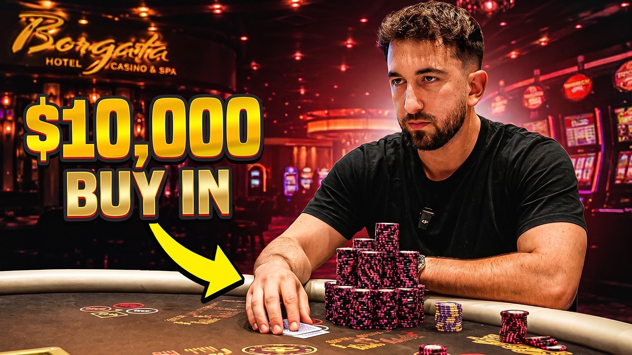 Я ПОСТАВИЛ $10 000 НА КОН В БЛЭКДЖЕК ПО-КРУПНОМУ В BORGATA!