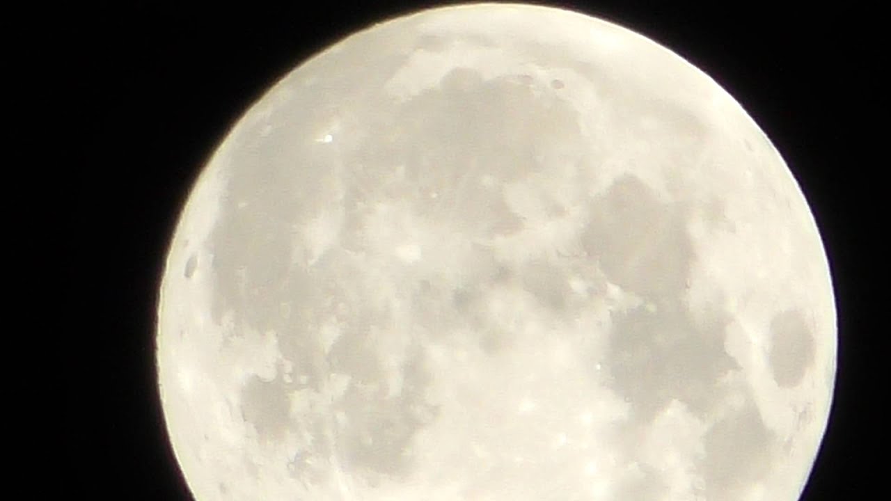 Луна в 4к Видео | Moon Video 4k Panasonic HC-WX970